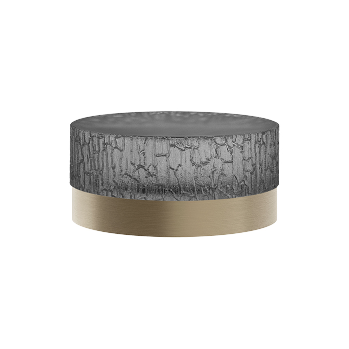 Gessi Incastri Мыльница настольная, цвет: Finox Brushed Nickel /Light Smoke