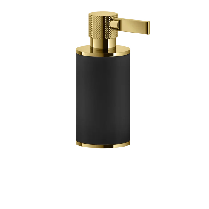Gessi Inciso Дозатор для жидкого мыла, настольный, цвет: золото/черный