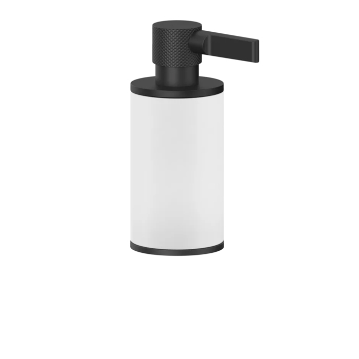 Gessi Inciso Дозатор для жидкого мыла настольный, цвет: белый/nero XL