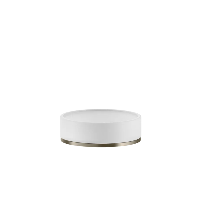 Gessi Inciso Мыльница настольная, цвет: белый/finox