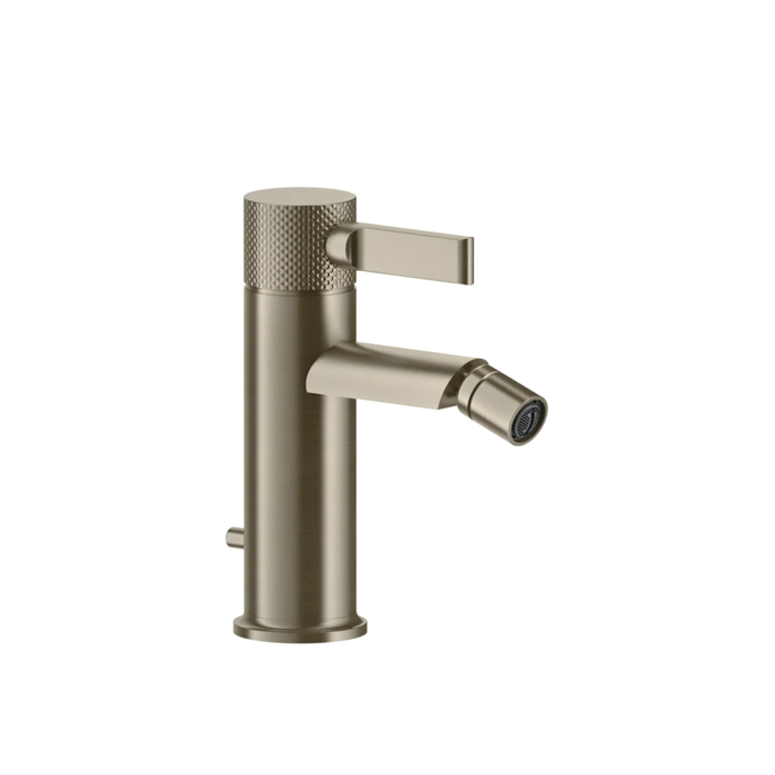 Gessi Inciso Смеситель для биде на 1 отверстие с донным клапаном Цвет: finox