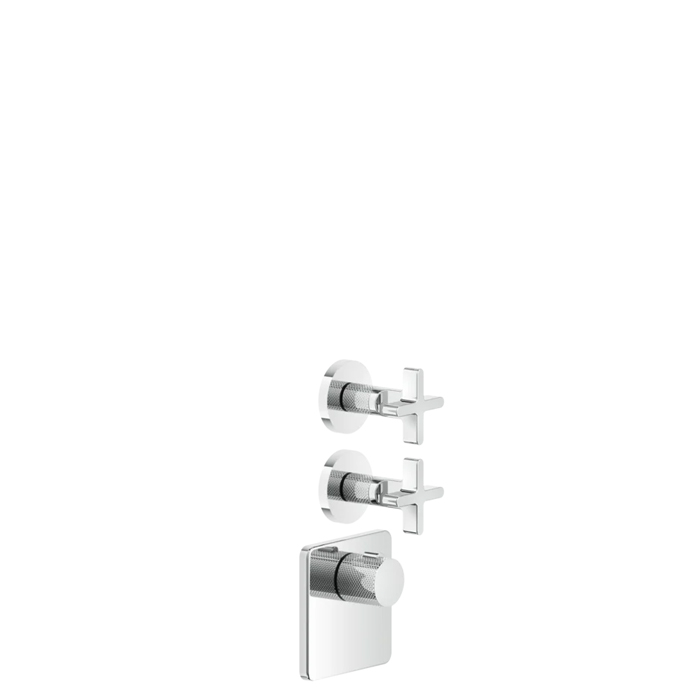 Gessi Inciso Смеситель для душа, встраиваемый, термостатический, внешняя часть, цвет: хром