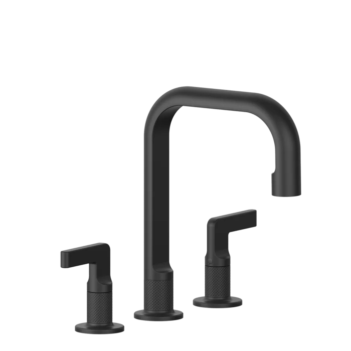 Gessi Inciso- Смеситель для раковины на 3 отверстия с донным клапаном, цвет: black XL