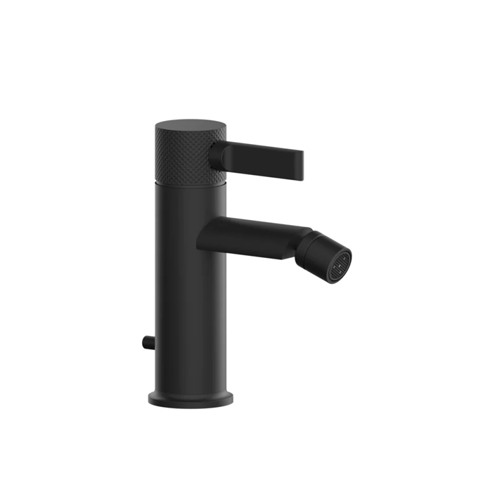 Gessi Inciso- Смеситель однорычажный для биде с донным клапаном. цвет: black XL