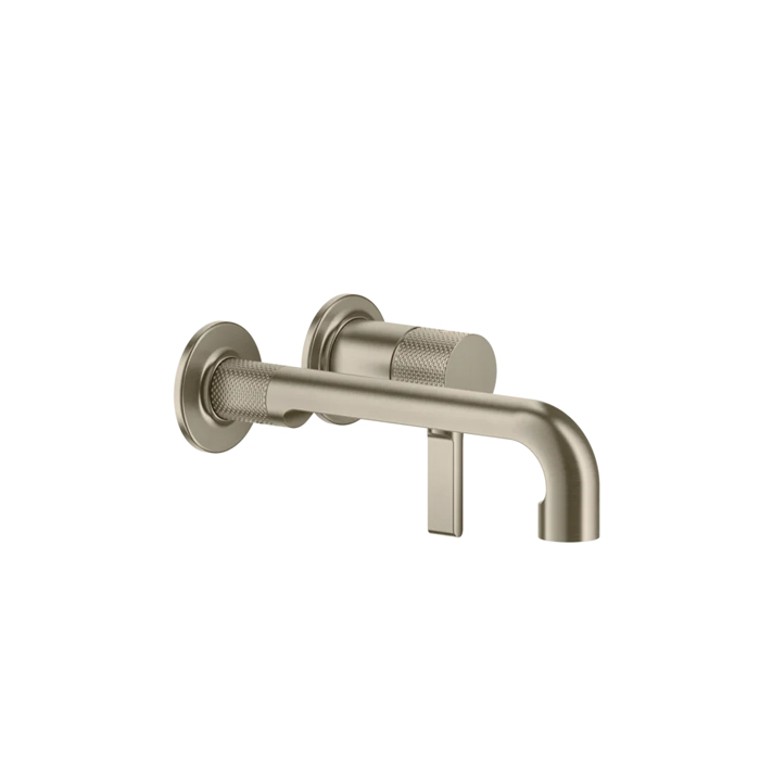 Gessi Inciso Встраиваемый смеситель для раковины с изливом 219-189мм, внешняя часть, цвет: finox