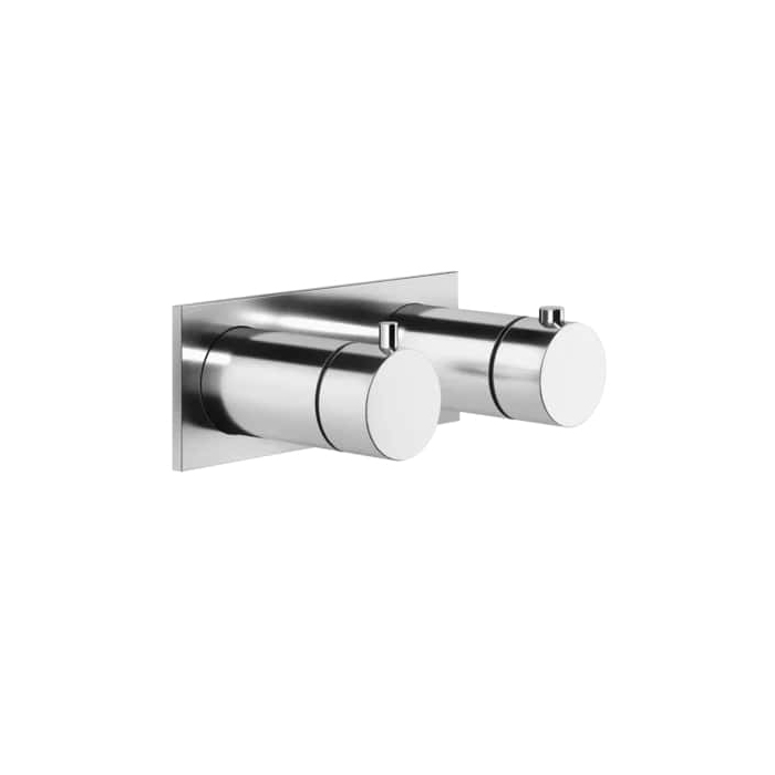 Gessi Ingranaggio Встраиваемый термостат для душа, с 1 выходом, внешняя часть, цвет: хром