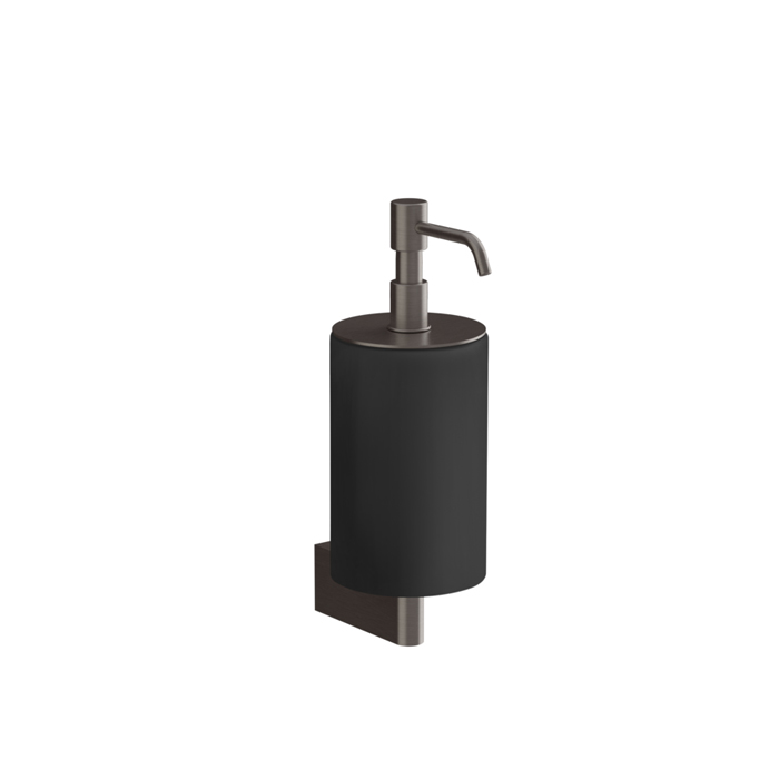 Gessi Origini Дозатор для жидкого мыла, подвесной, цвет: черный матовый/Black Metal Brushed PVD