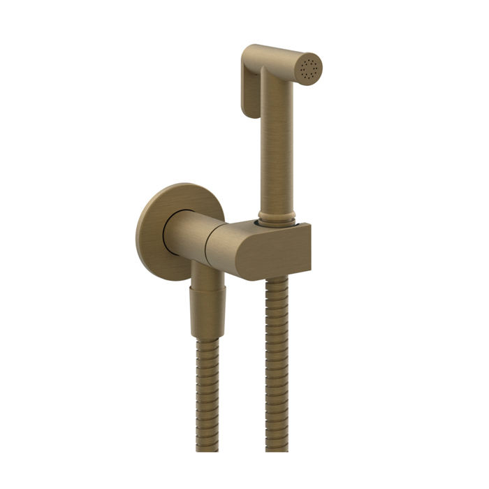 Gessi Origini Гигиенический душ, шланг 125см., цвет: Antique Brass