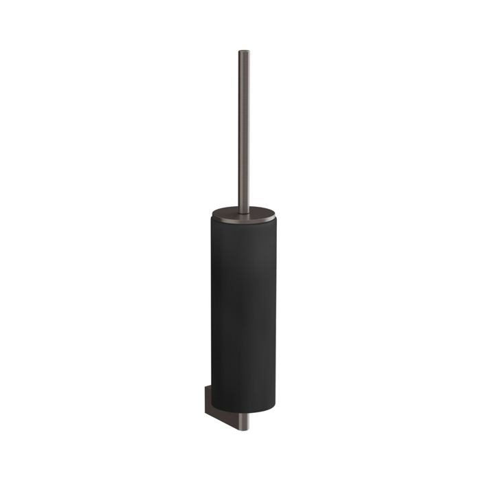 Gessi Origini Туалетный ершик, подвесной, цвет: черный/Black Metal Brushed PVD