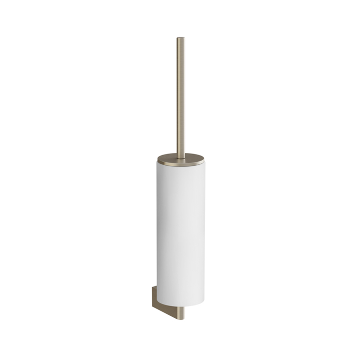 Gessi Origini Туалетный ёршик, подвесной, цвет: белый/Finox Brushed Nickel