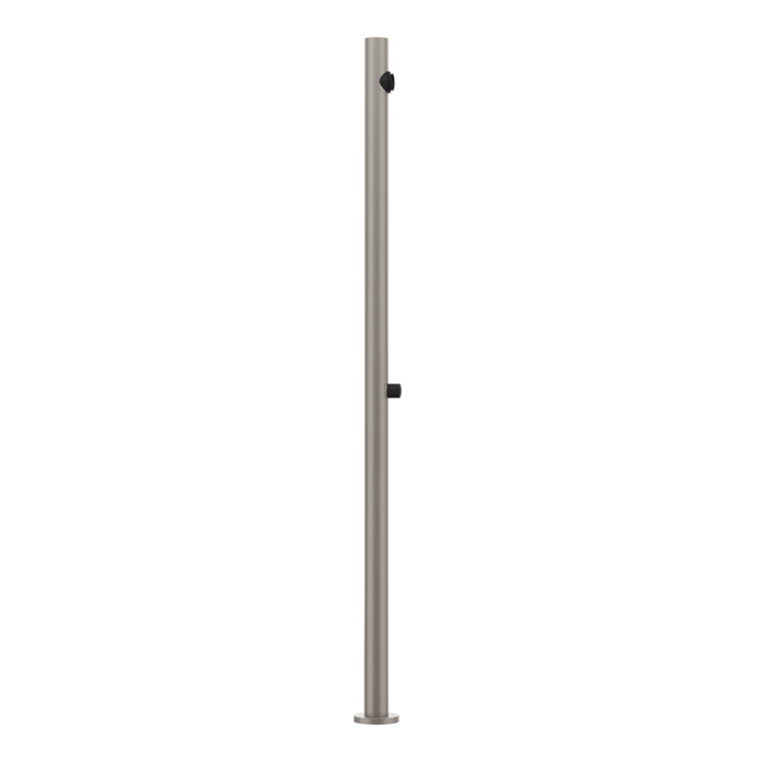 Gessi Origini Внешние части для уличной душевой стойки на 1 выход, цвет Steel Brushed