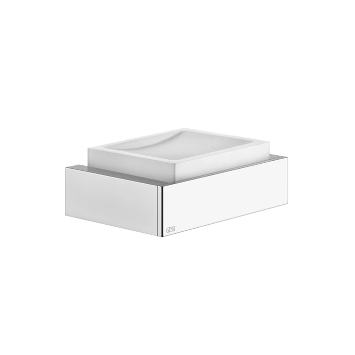 Gessi Rettangolo Мыльница подвесная, цвет: хром/белый