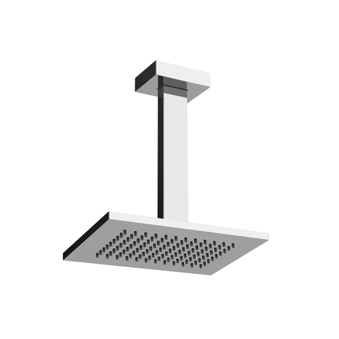 Gessi Rettangolo Верхний душ для потолочного крепления 216x140мм, высота 270мм, цвет: хром