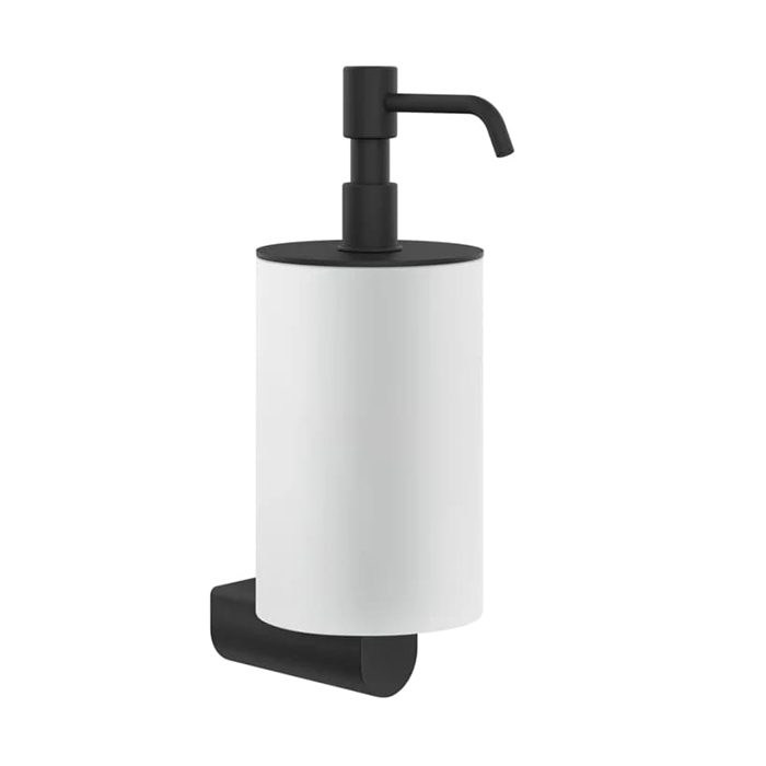 Gessi Rilievo Дозатор для жидкого мыла подвесной, цвет: nero XL
