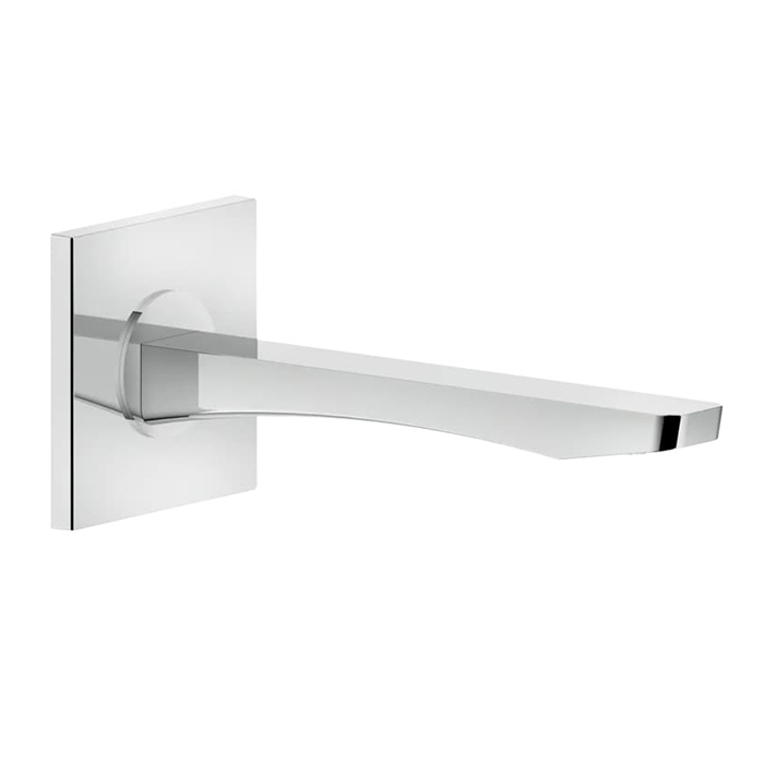 Gessi Rilievo Настенный излив на 1/2”, комбинируемый с удаленным управлением., цвет: хром