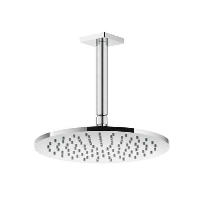 Gessi Rilievo Потолочная душевая головка шарнирная на 1/2",Ø250 мм., цвет: хром