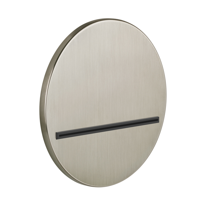 Gessi Venti20 Излив подвесной, Ø20.7см., каскадный, цвет: Finox Brushed Nickel