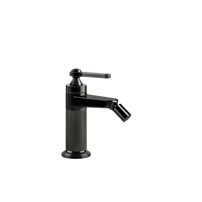 Gessi Venti20 Смеситель для биде, на 1 отв., с донным клапаном, цвет: Black Metal PVD