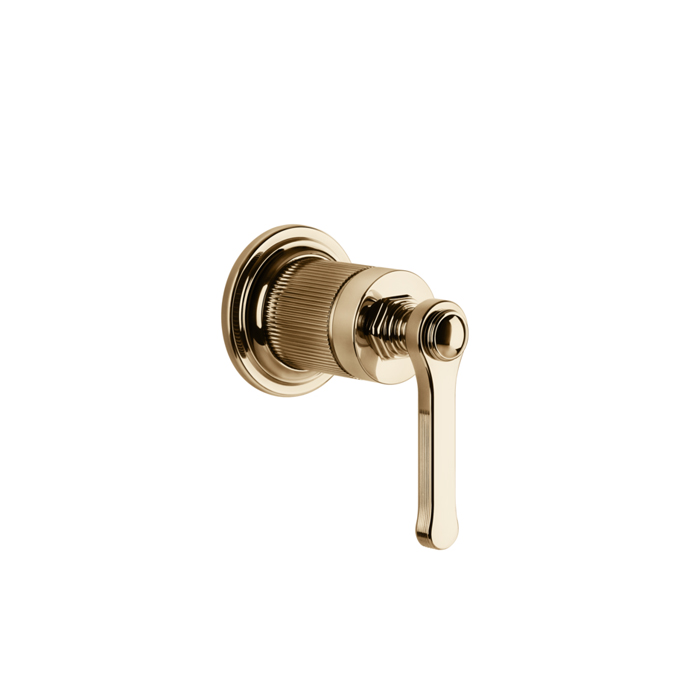 Gessi Venti20 Смеситель для душа, встраиваемый, цвет: Warm Bronze PVD