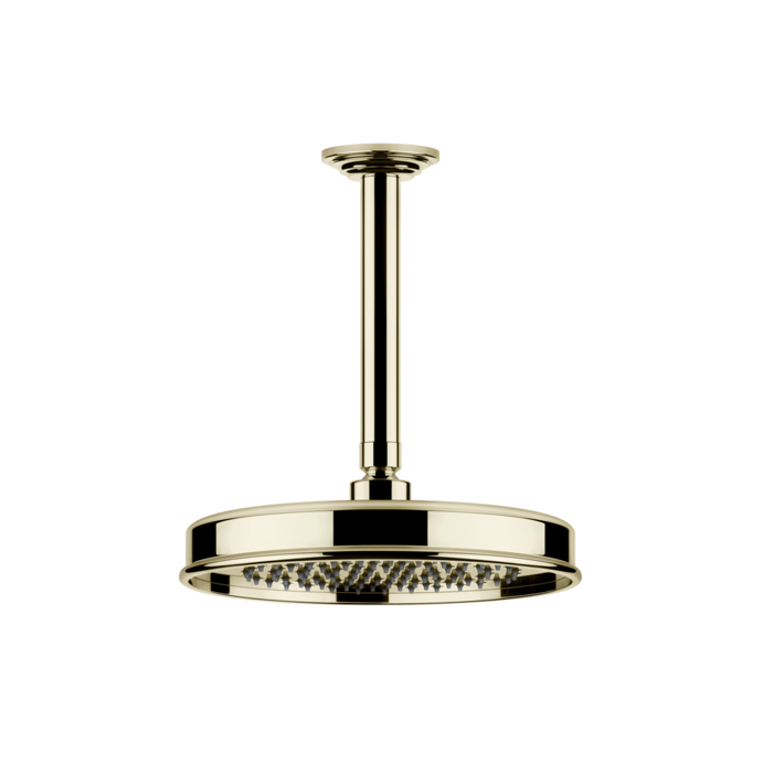 Gessi Venti20 Верхний душ Ø200 мм., с потолочным держателем 288 мм., цвет: Brass PVD