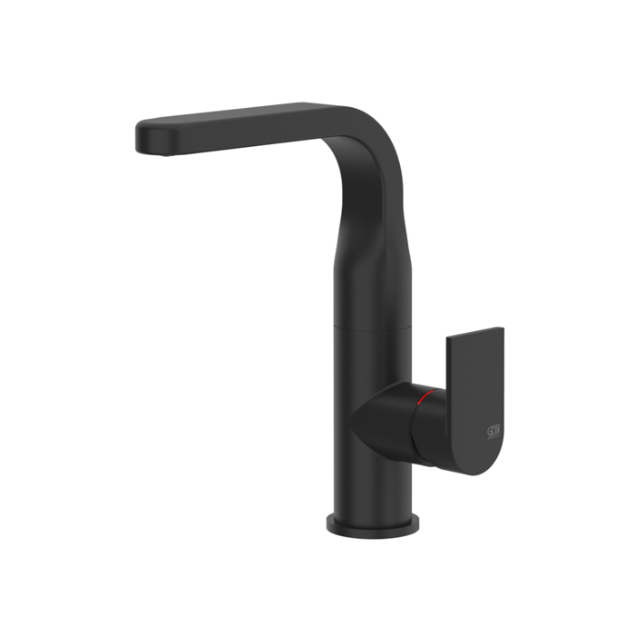 Gessi Emporio Via manzoni Смеситель для раковины, на 1 отв, цвет: Black XL