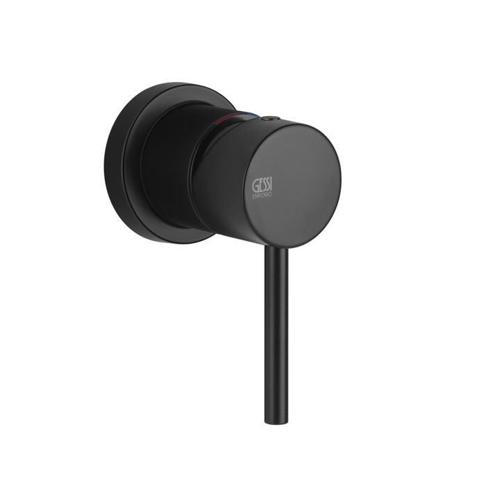 Gessi Emporio Via tortona Смеситель для душа, встраиваемый, на 1 позицию, цвет: Black XL