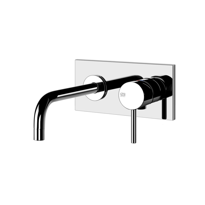 Gessi Emporio Via tortona Смеситель для раковины, встраиваемый, излив: 21.2см., цвет: хром