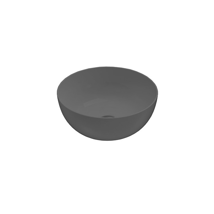 Globo T-Edge Раковина-чаша 37х16 см, без отв., на столешницу, цвет: smoke