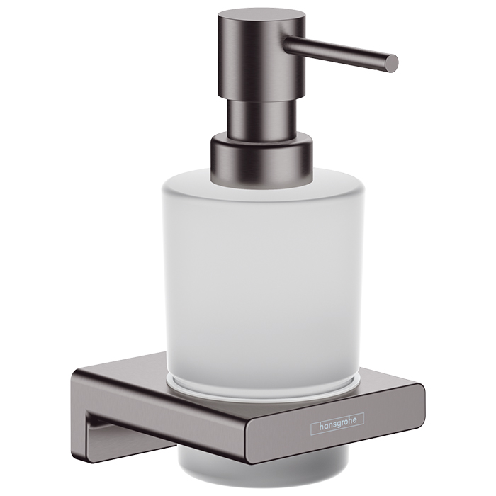 Hansgrohe AddStoris Диспенсер для жидкого мыла, цвет: шлифованный черный хром