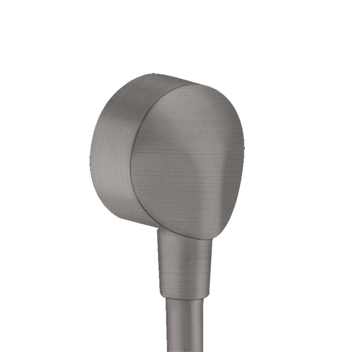 Hansgrohe FixFit Шланговое подсоединение, цвет: шлифованный черный хром