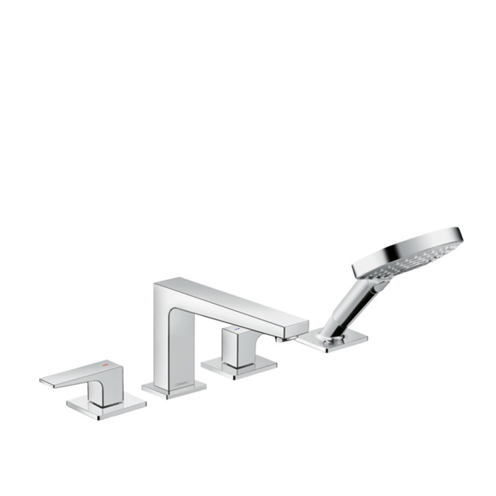 Hansgrohe Metropol Смеситель на борт ванны , на 4 отв., цвет: хром