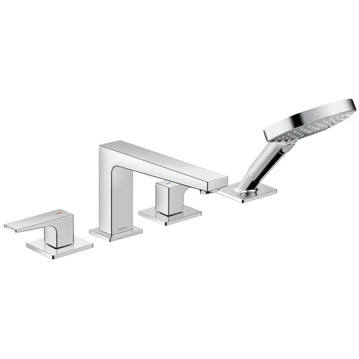Hansgrohe Metropol смеситель на край ванны, на 4 от.в., цвет: хром