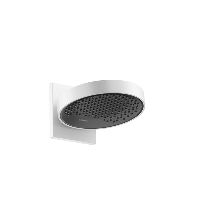 Hansgrohe Rainfinity Верхний душ, d=250мм, 1 jet, с настенным держателем, цвет: белый матовый