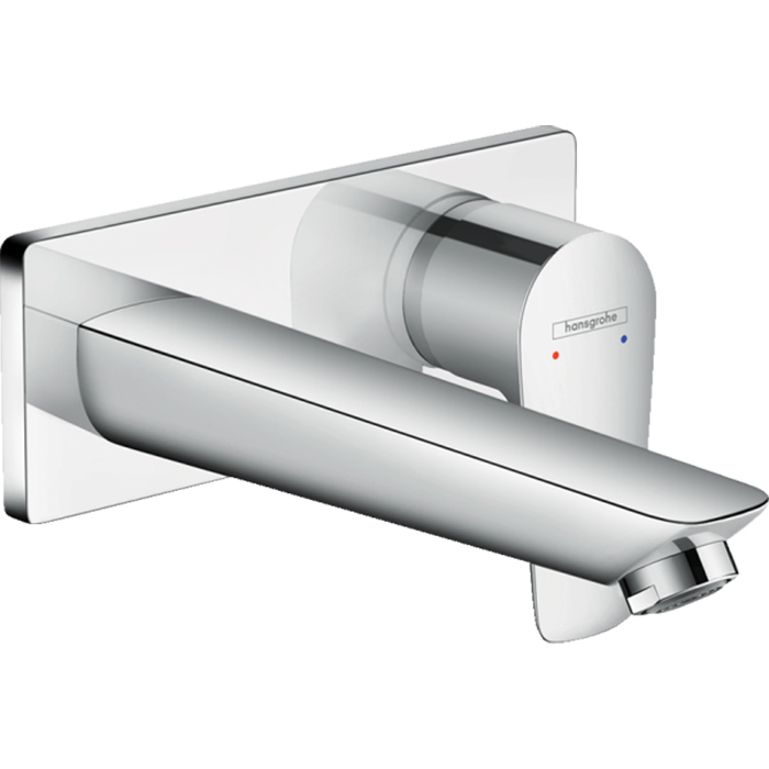 Hansgrohe Talis E Смеситель для раковины, настеный, излив: 16,5см., внешняя часть, цвет: хром