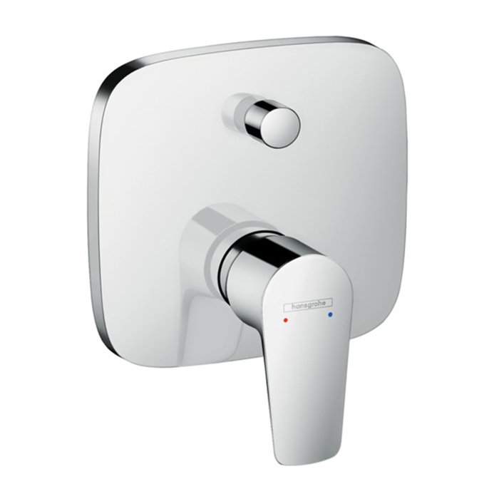 Hansgrohe Talis E Смеситель для ванны, встраиваемый, внешняя часть, цвет: хром