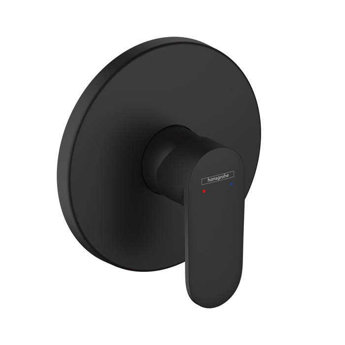 Hansgrohe Vernis Blend Смеситель для душа, встраиваемый, внешняя часть, цвет: матовый черный