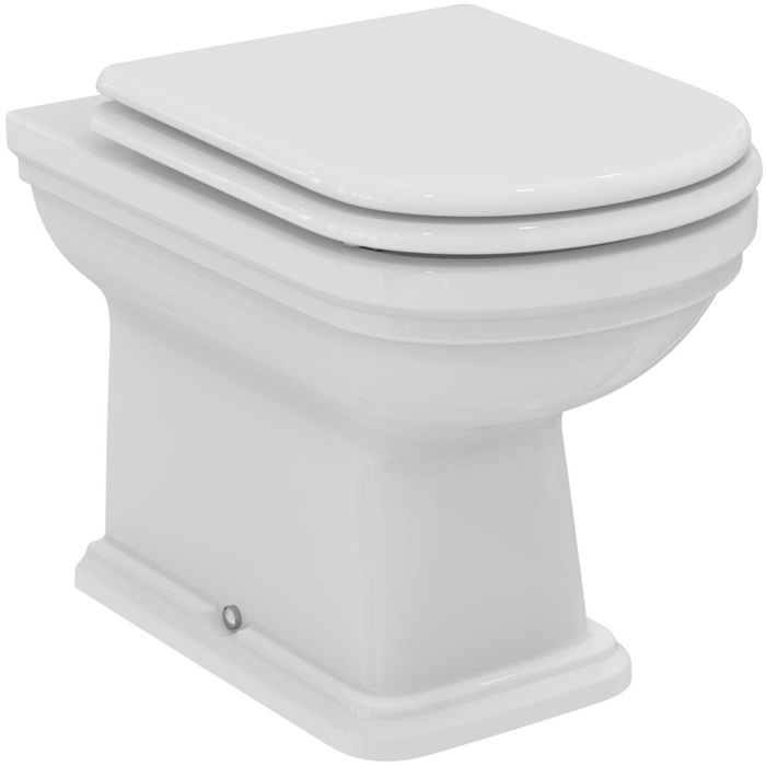 Ideal Standard Calla Унитаз приставной 54.5х36.5см., с сиденьем, цвет: белый