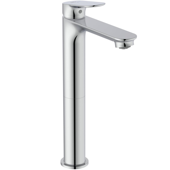 Ideal Standard Ceralife O Смеситель для раковины, на 1 отв., H24см., высокий, технология BlueStart, цвет: хром