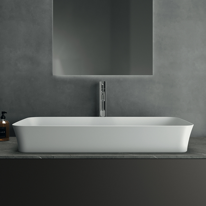 Ideal Standard Ipalyss Раковина накладная 80х40хh12 см, без отв., с крепежом, покрытие: Diamatec® цвет: белый