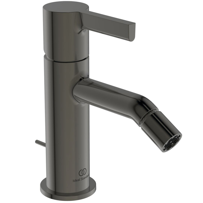 Ideal Standard Joy Смеситель для биде, на 1 отв., с донным клапаном, цвет: PVD Magnetic Grey