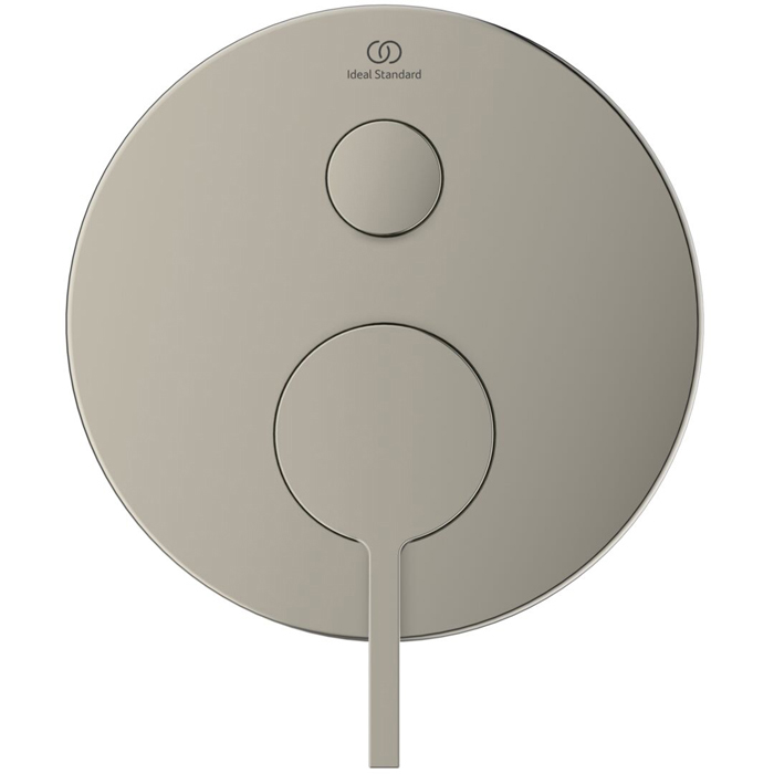 Ideal Standard Joy Смеситель для ванны, встраиваемый, цвет: PVD Silver Storm (Серебряный Шторм)