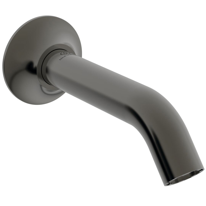 Ideal Standard La Dolce Vita Излив для ванны, 16см., настенный, подключение G1/2, цвет: PVD Magnetic Grey