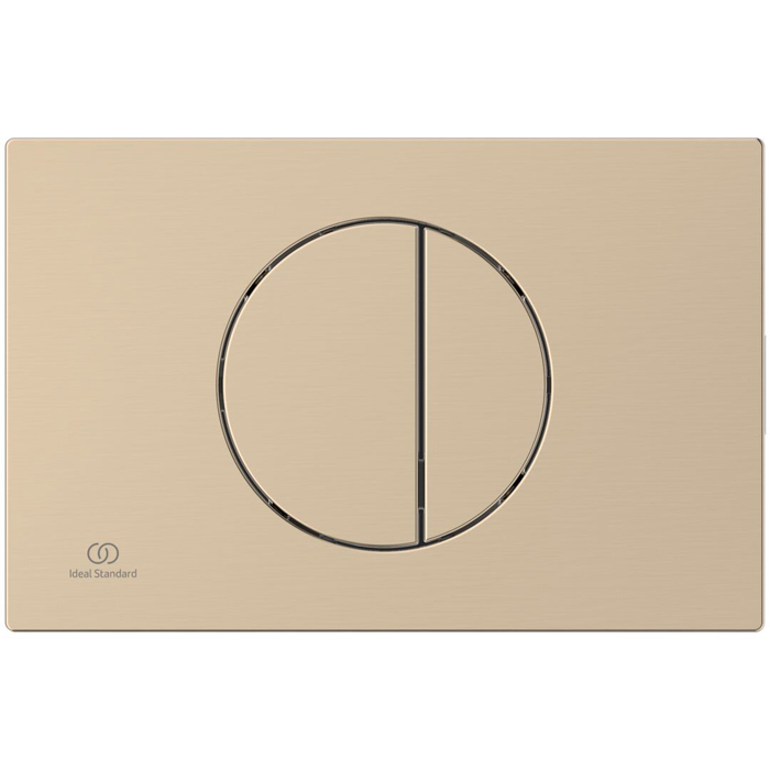 Ideal Standard Oleas M5 Механическая панель смыва, двойной смыв, цвет: PVD Brushed Bronze