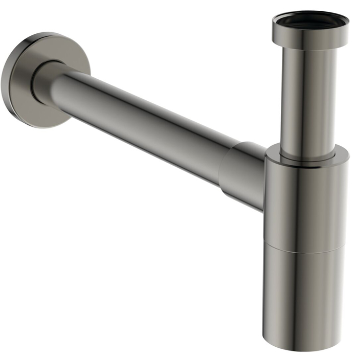Ideal Standard Сифон G1 1/4" для раковины, цвет: PVD Silver Storm