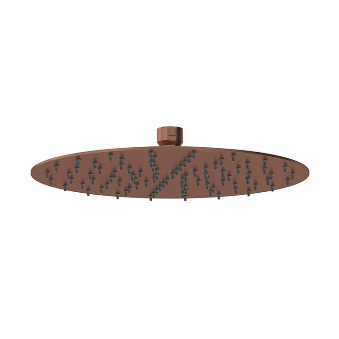 Kerama Marazzi Eterna Верхний душ 25см., настенный/потолочный, тропический душ, цвет: брашированная медь pvd