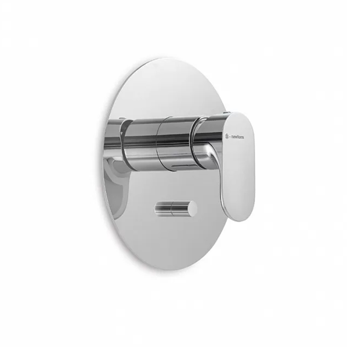 Kerama Marazzi Ole Смеситель для душа, встраиваемый, с переключателем на 2 источника, цвет: хром