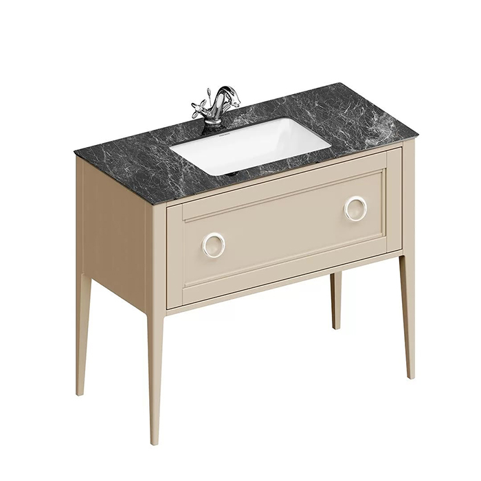 Kerama Marazzi Plaza Classic Тумба напольная 100см, 1 ящик, цвет: капучино матовый
