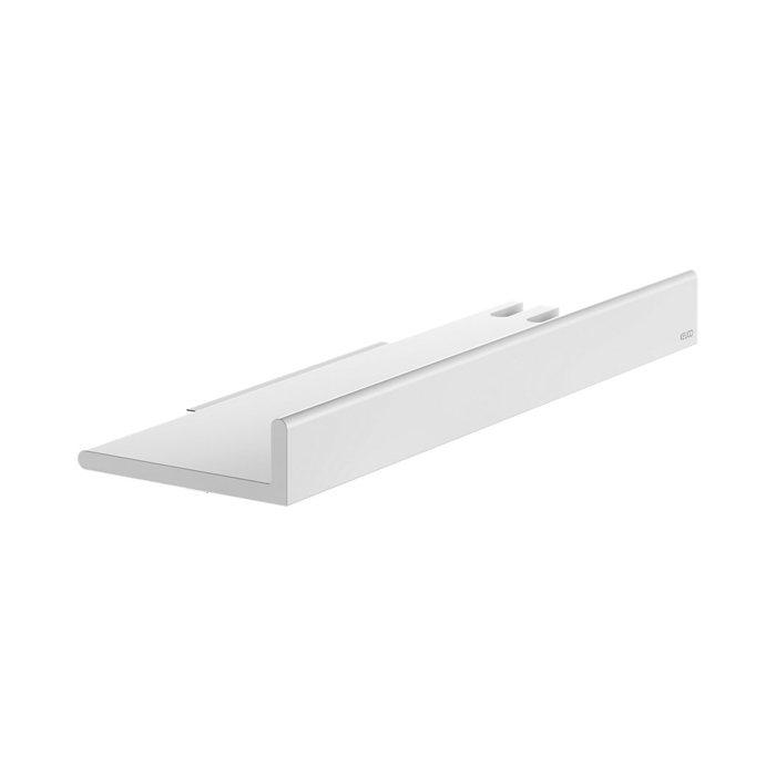 Keuco Reva Полочка для душа, встроенный крючок, подвесной, цвет: Shower shelf белый