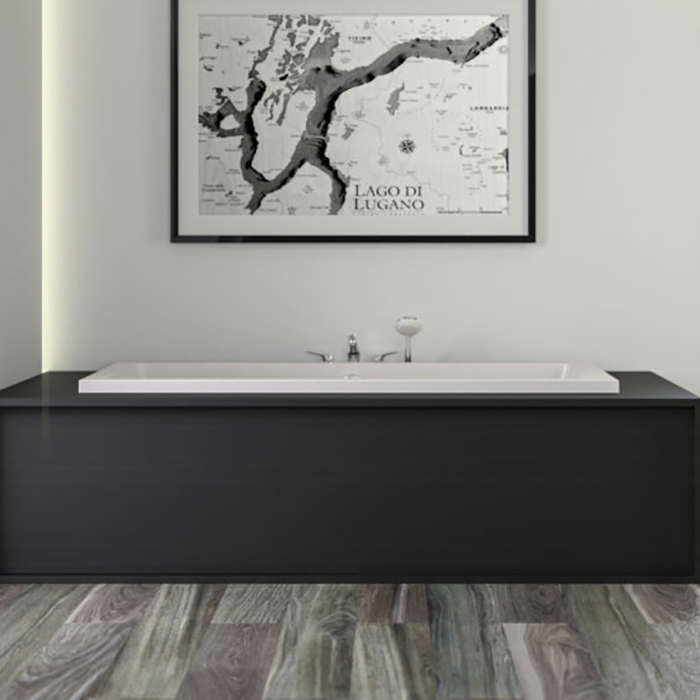 Knief Culture FIT Ванна встраиваемая 180x80x60см с ножками, цвет: белый