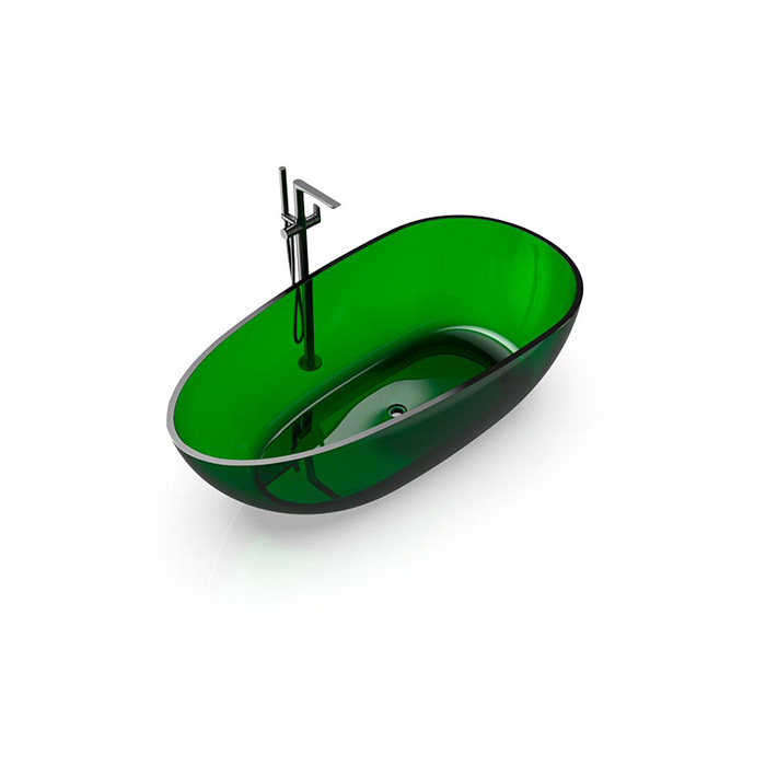 Knief EGG Shape Ванна отдельностоящая 170x85x54см., из полимерного материала, цвет: Aventurin # 080